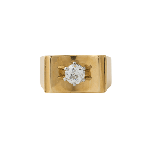Bague 50 Bague diamant 1940 58 Facettes
