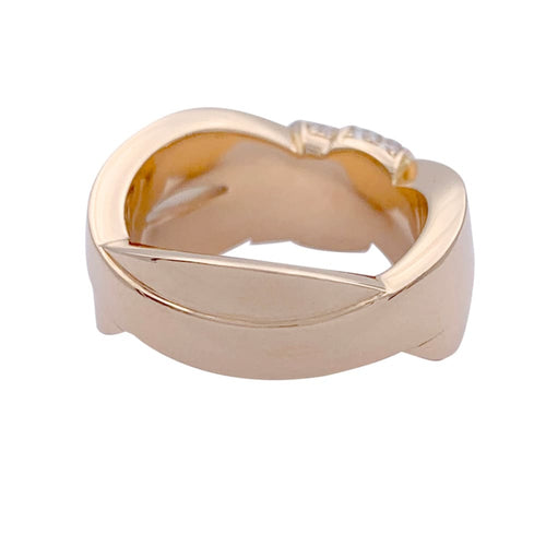 Bague 49 Chaumet Liens Séduction - Bague en or rose et diamants 58 Facettes 32253