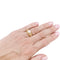 Bague 51 Bague jonc anglais en or jaune 750 sertie de diamants 58 Facettes 32736