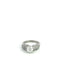 Bague Bague en or blanc 14 carats avec diamants 58 Facettes UN0148