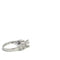 Bague Bague en or blanc 14 carats avec diamants 58 Facettes UN0148