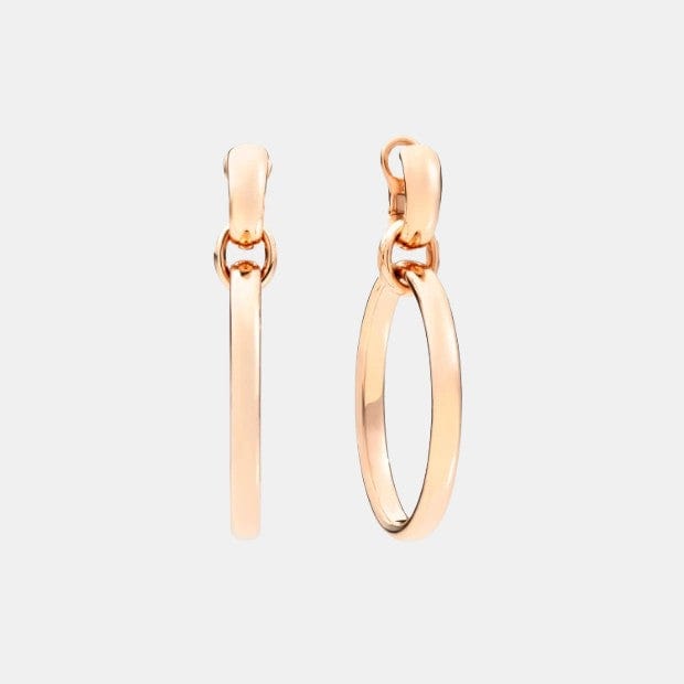 Boucles d'oreilles Iconica Or rose 