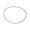 Collier Collier fleurettes en or blanc 750 et diamants 58 Facettes 31829