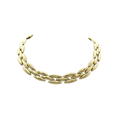 Collier Cartier Gentiane - Collier ras de cou en or jaune 58 Facettes 35331