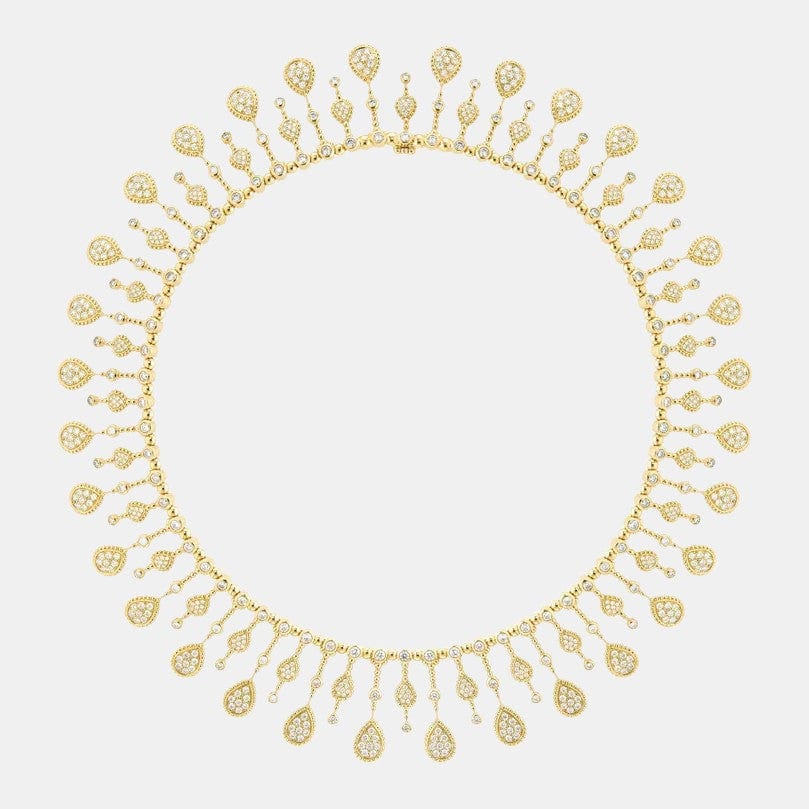 Collier Serpent Bohème Or jaune Diamant 11.7ct, Multi-motifs