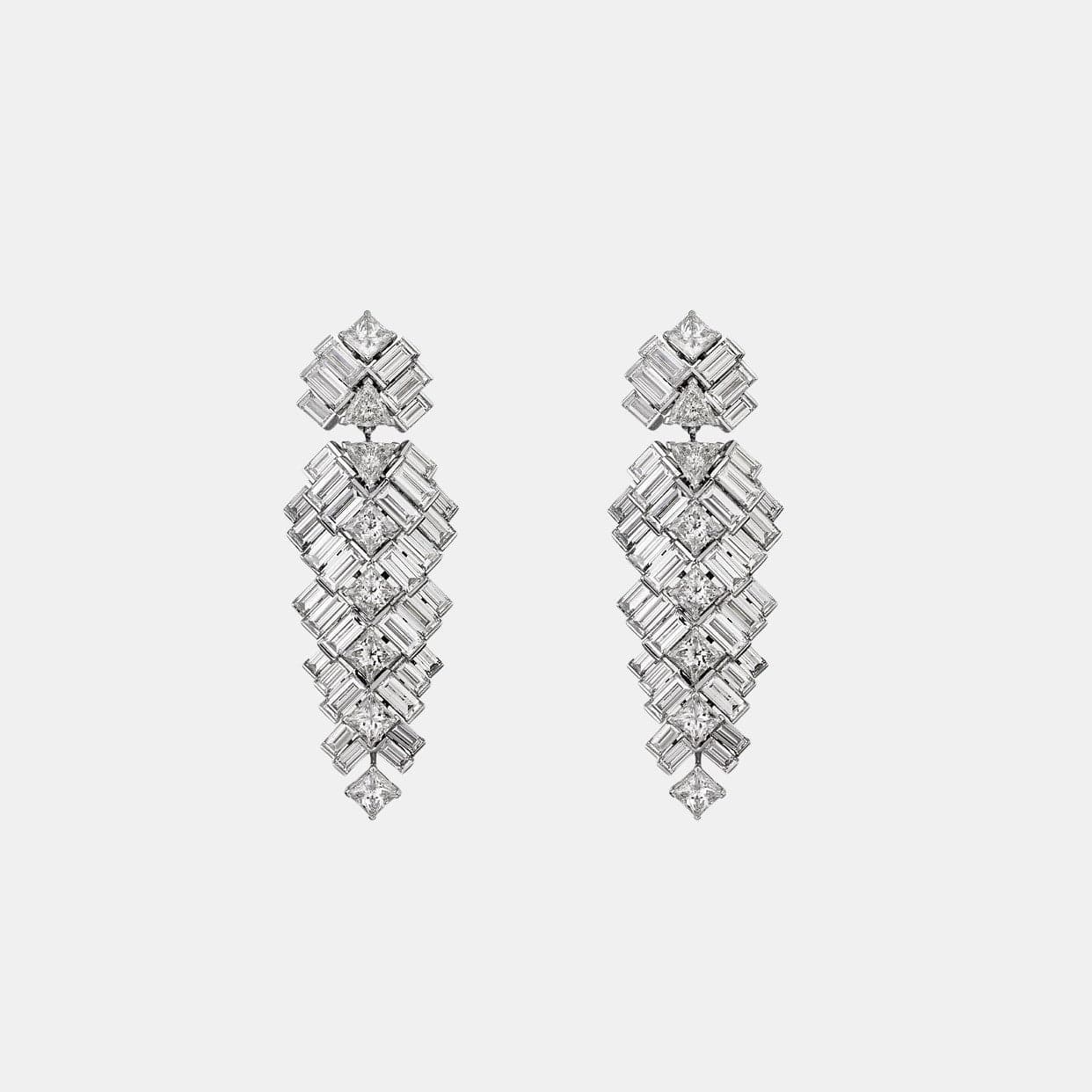 Boucles d'oreilles Reflection de Cartier Or blanc Diamant