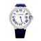 Montre Cartier Ballon Bleu - Montre en or blanc 750 pavée de diamants 58 Facettes 33459