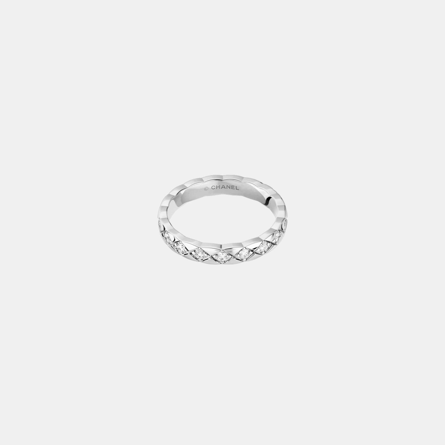 Bague Coco Crush Or blanc Diamant