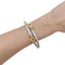 Bracelet Fred Force 10 - Bracelet en or jaune 750 et acier 58 Facettes 34067