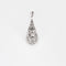 Pendentif Pendentif ancien or blanc diamants 58 Facettes