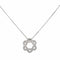 Collier Collier Pendentif Or blanc Diamant 58 Facettes 4520965RV