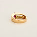 Bague 55 Bague or jaune rubis diamants 58 Facettes