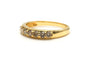 Bague 56 Bague contemporaine or jaune sertie de diamants (+-0.47ct) 58 Facettes 22544