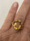 Bague 49 Bague or jaune citrine 58 Facettes 5699