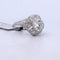 Bague 48 Bague ancienne en platine et diamants avec diamant central 58 Facettes