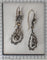 Boucles d'oreilles Boucles d'oreilles victoriennes élégantes et longues avec diamants taille rose 58 Facettes 24240-0376