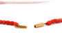 Collier Collier en or jaune et corail 58 Facettes B613