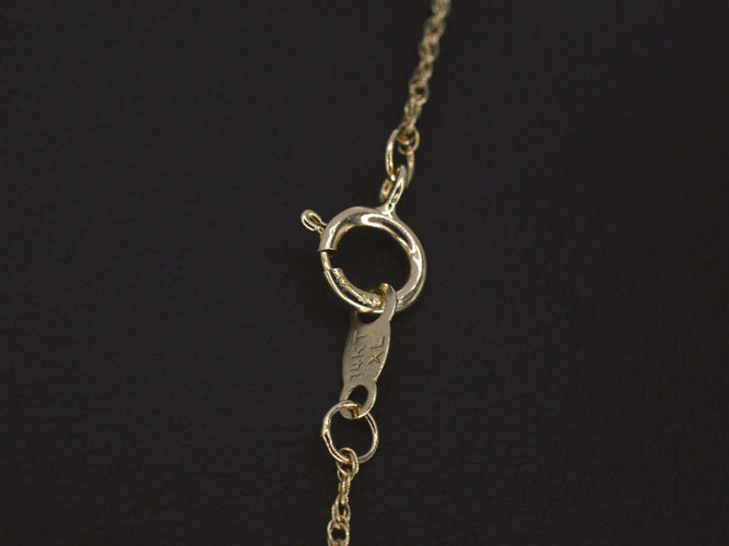 Collier Collier en or jaune avec diamant 58 Facettes 2353