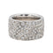 Bague 53 Briony Raymond Bague Cocktail  Platine Diamant 58 Facettes 3582758CN