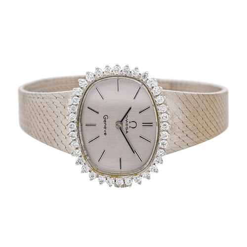 Montre Omega Montre De Ville Or blanc Diamant 58 Facettes 3782770CN