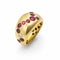 Bague 53 Bague en Or jaune Rubis et Diamants 58 Facettes