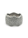 Bague 55 Alliance or blanc et diamant 1,50 ct 58 Facettes