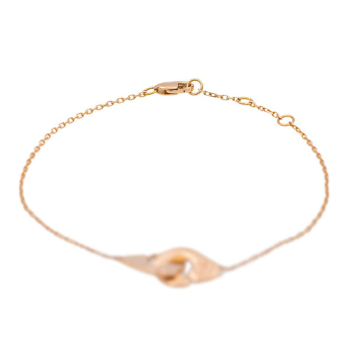 Bracelet Dinh Van Bracelet Menottes Or rose 58 Facettes 3946313RV