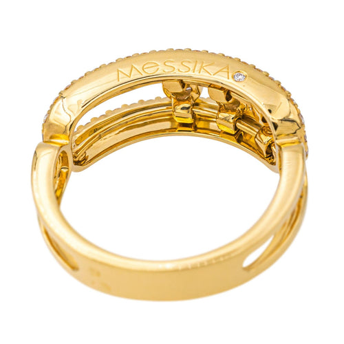 Bague 52 Messika Bague Move Or jaune Diamant 58 Facettes 4331243CN