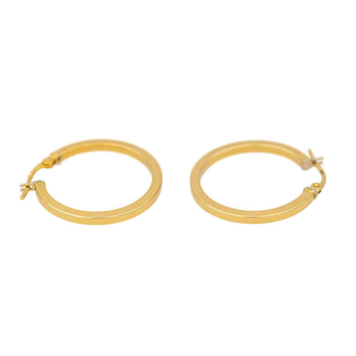 Boucles d'oreilles Boucles d'oreilles Créoles  Or jaune 58 Facettes 4659027CN