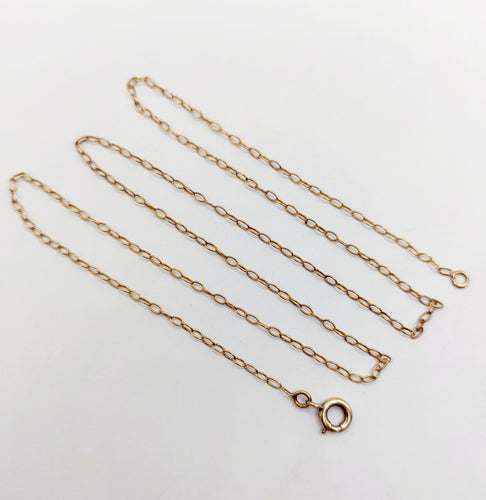 Collier Chaine vintage or jaune 58 Facettes A02611