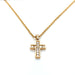 Pendentif Cartier - Pendentif Croix avec diamants 58 Facettes 1.0000392/1