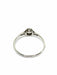 Bague 62.5 Solitaire en platine et diamants 58 Facettes