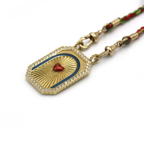 Collier Collier Mini Scapulaire Heart - Marie Lichtenberg 58 Facettes 250392R