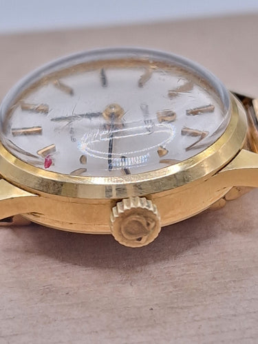 Montre OMEGA - Montre Genève vintage en or jaune 58 Facettes