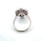 Bague 56 Bague en or blanc 18 carats avec saphirs et diamants 58 Facettes