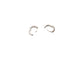 Boucles d'oreilles deux mono boucle d'oreille juliette j0485w 10mm en or blanc & diamants 58 Facettes 266850