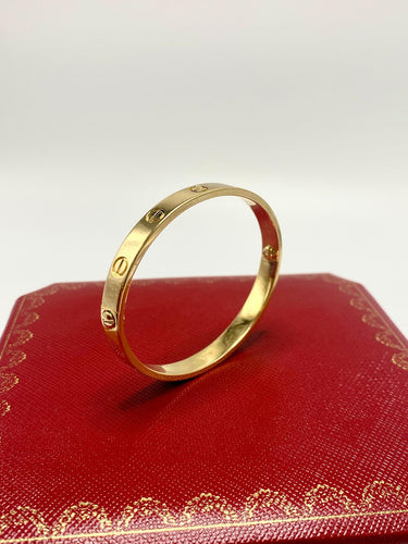 Bracelet Bracelet Cartier Love or 18k (T.16) 58 Facettes