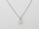 Collier Collier pendentif diamant poire 0,45ct en or blanc 58 Facettes 33409