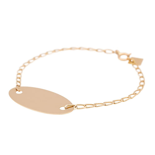 Ginette NY Bracelet Sequin Or rose 58 Facettes 2656021CN