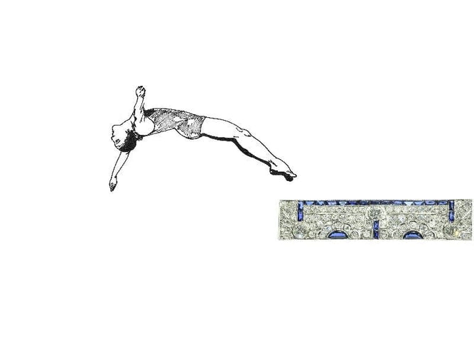 Montre Glamour des années 1920 : épingle à barre de diamant Art déco 58 Facettes 14119-0007