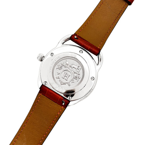 Zegarek Hermès, „Arceau”, stal, diamenty. 