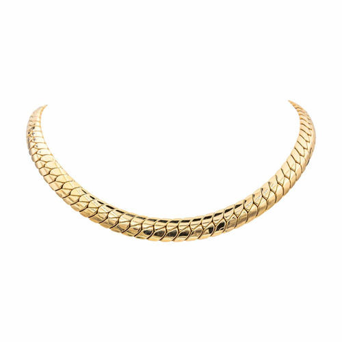 Gay Frères Colar Elo Anglaise Ouro amarelo 