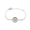 Bracelet Bracelet or blanc serti de diamants signé Ely Bela 58 Facettes