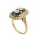 Bague 53 Bague vintage saphirs & diamants 58 Facettes