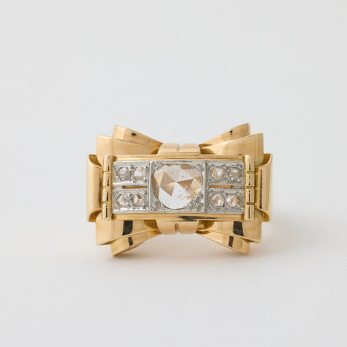 Bague Bague Tank 58 Facettes