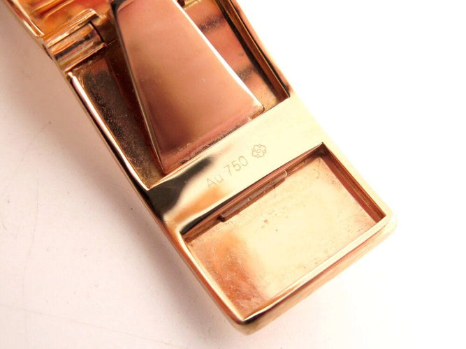 Montre montre BUCCELLATI macri wauldg015795 24 mm quartz or jaune 18k diamants 58 Facettes 267443