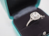 Bague 52 TIFFANY & CO. - Bague Soleste platine et diamants 58 Facettes