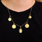 Collier Collier Or Jaune 5 Médailles 58 Facettes