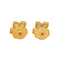 Boucles d'oreilles Cartier Boucles d'oreilles Puces Hindu Or jaune Diamant 58 Facettes 4648546RV