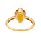 Bague 54 Bague  Or jaune Citrine 58 Facettes 4098651RV